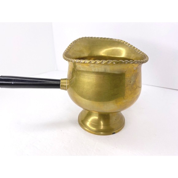 Vintage Unique Brass PWF Solid Brass India Pot/Server - Picture 7 of 11